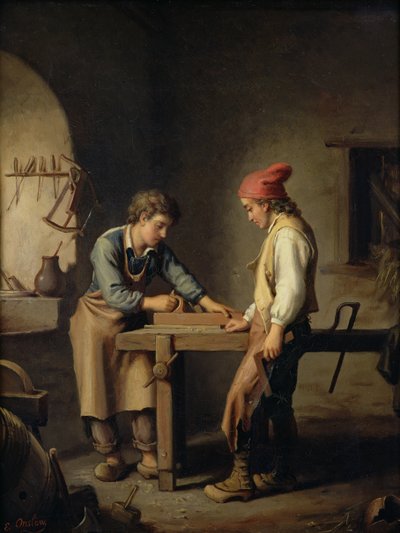 The Young Apprentice, before 1903 by Edouard Amable Onslow